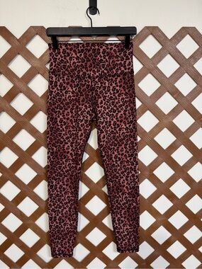 WAP103 {Balance Collection} Pink Black Cheetah Leopard Yoga Leggings Pants